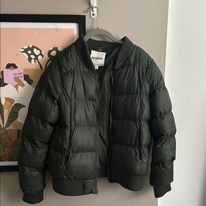 BB Dakota Women’s Green Puffer Jacket - Size Large